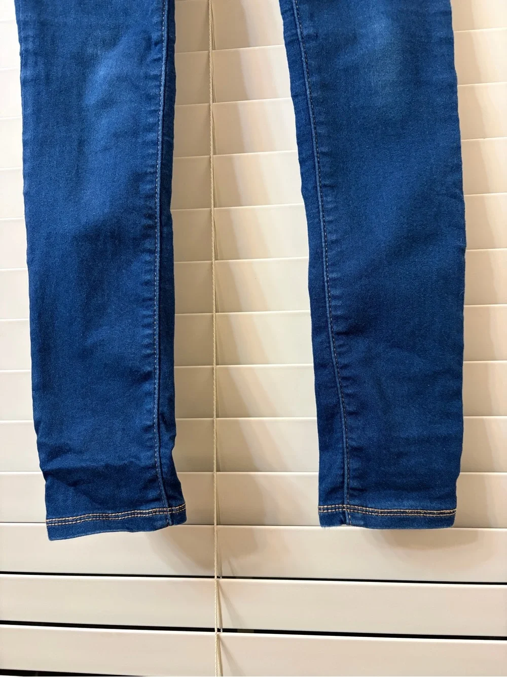 Old Navy Girls 14 Jeggings Blue Denim Stretch Skinny Jeans Pants Kids Dark Wash